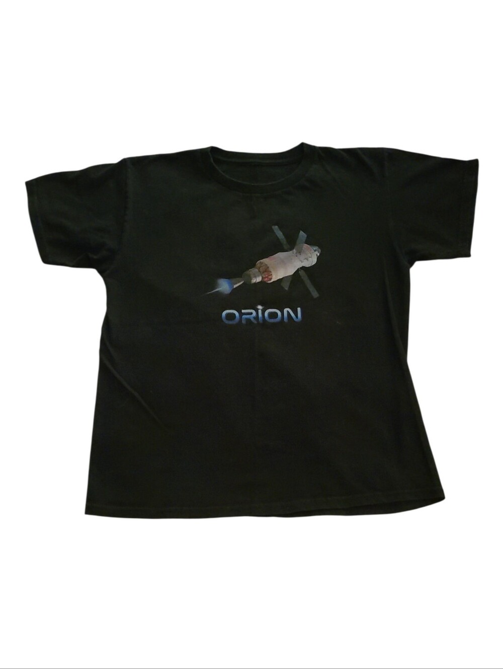 Orion Space Capsule Kids Navy Blue Graphic T‑Shirt